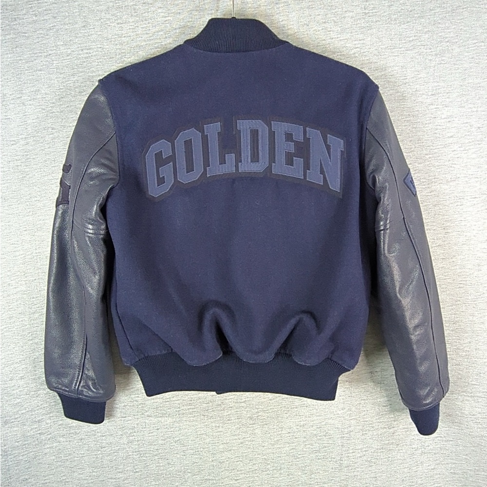 👯‍♀️Host Pick⚡️Golden by TNA Wool Blend and Leather Varsity Jacket - Picture 7 of 12